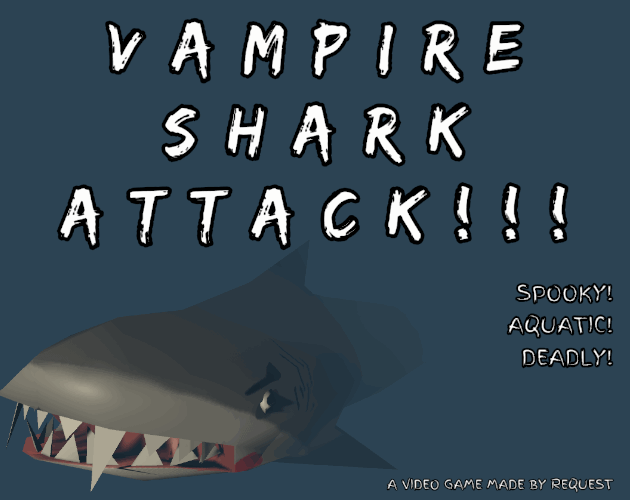 Vampire Shark Attack!!! Cover Art