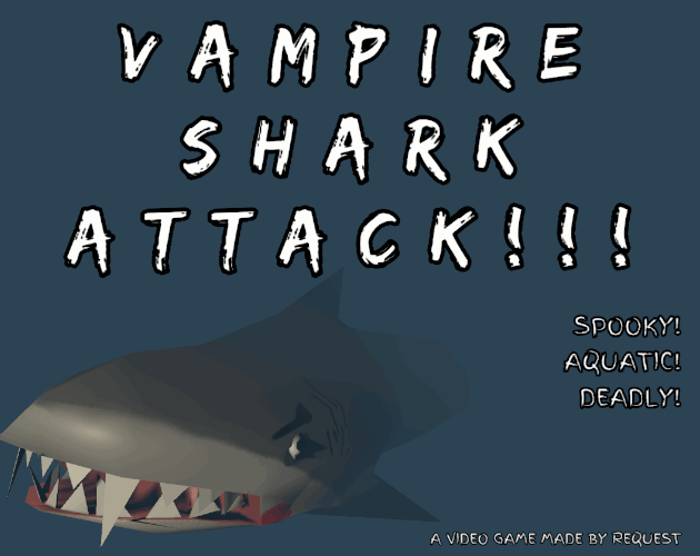 Vampire Shark Attack Cover Art